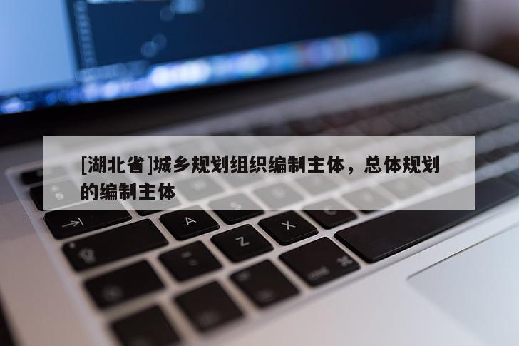 [湖北省]城鄉(xiāng)規(guī)劃組織編制主體，總體規(guī)劃的編制主體